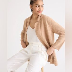 NWOT J. Crew Eloise sweater-blazer